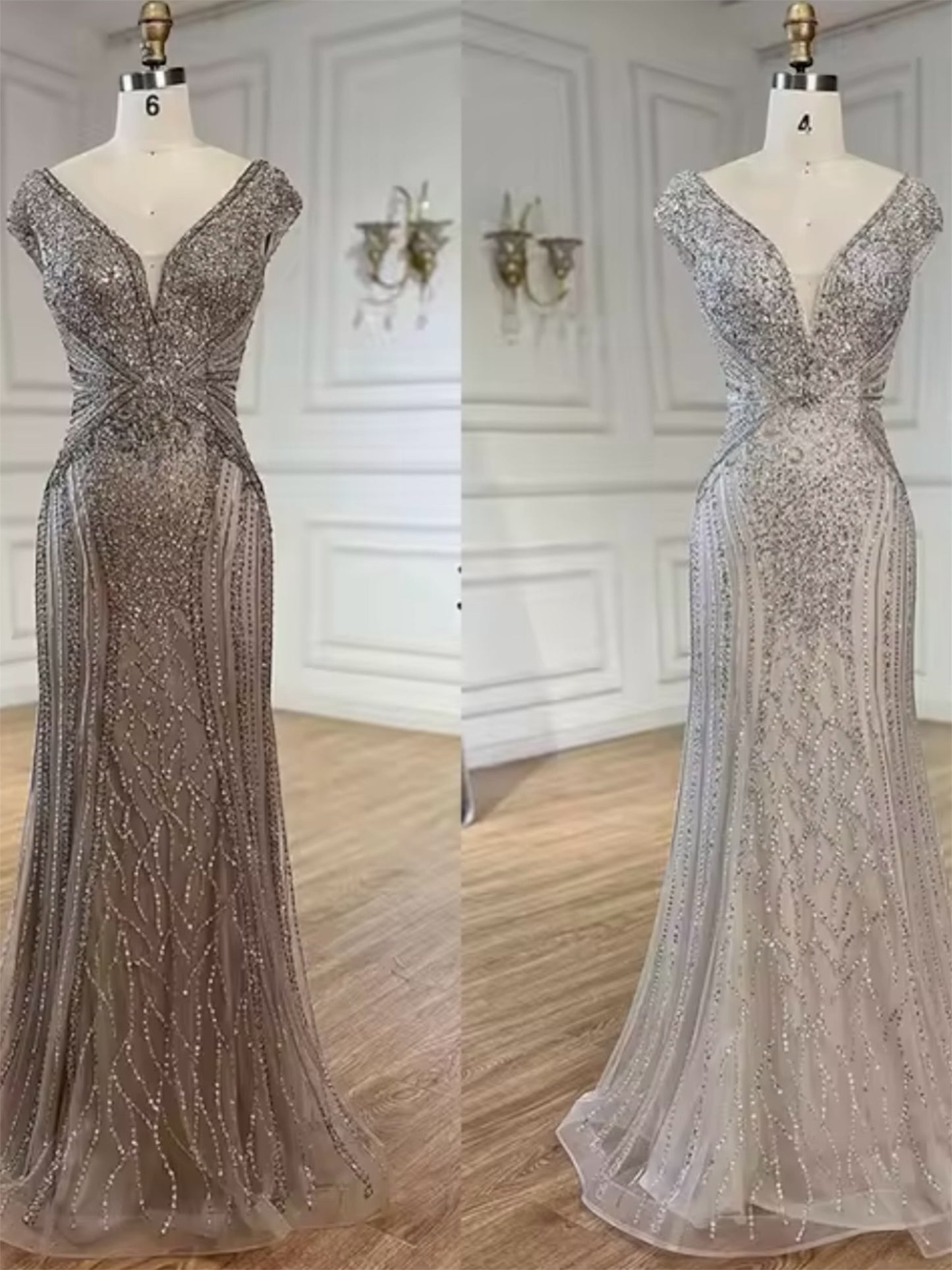 Bardot gown