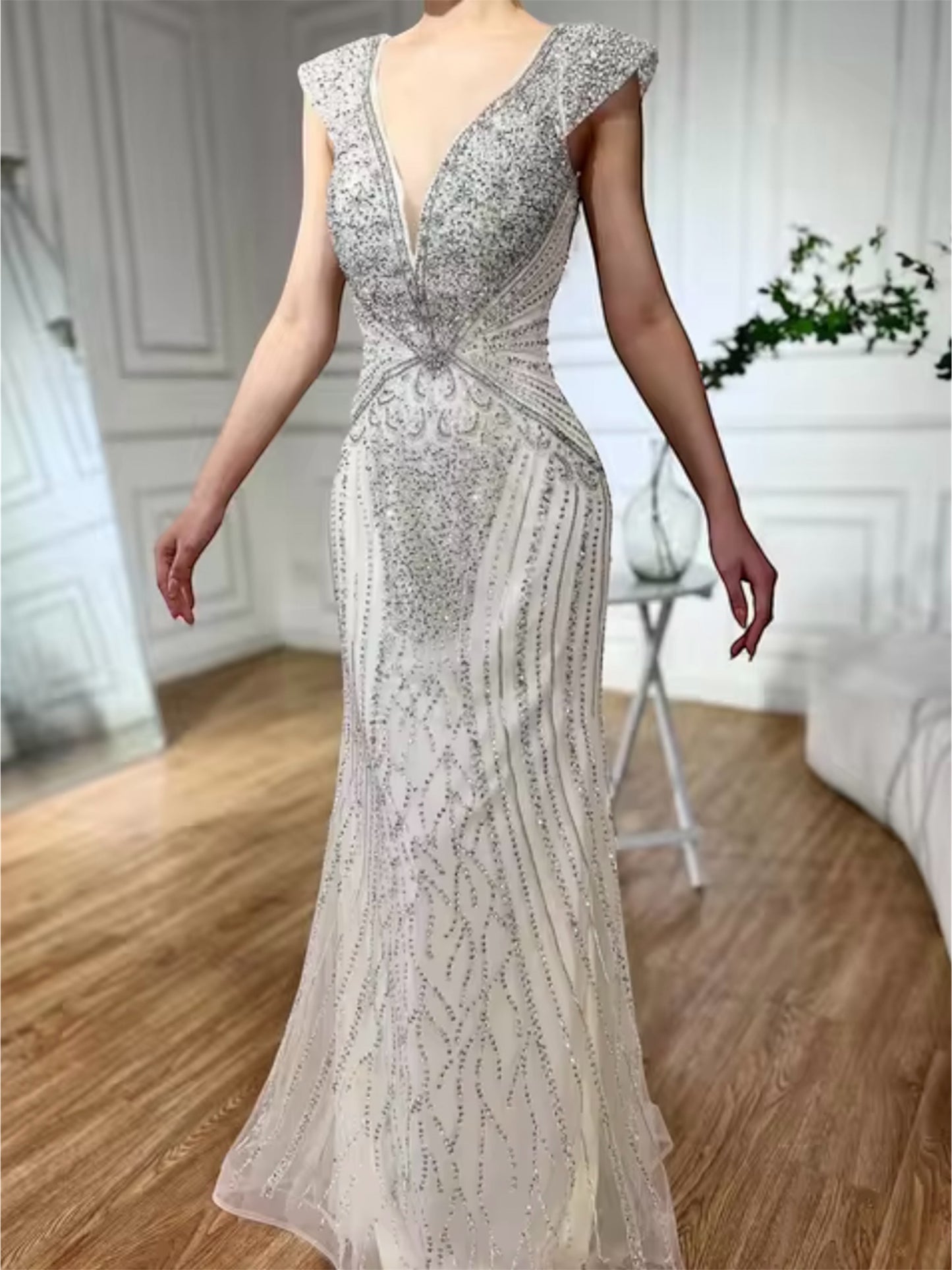 Bardot gown