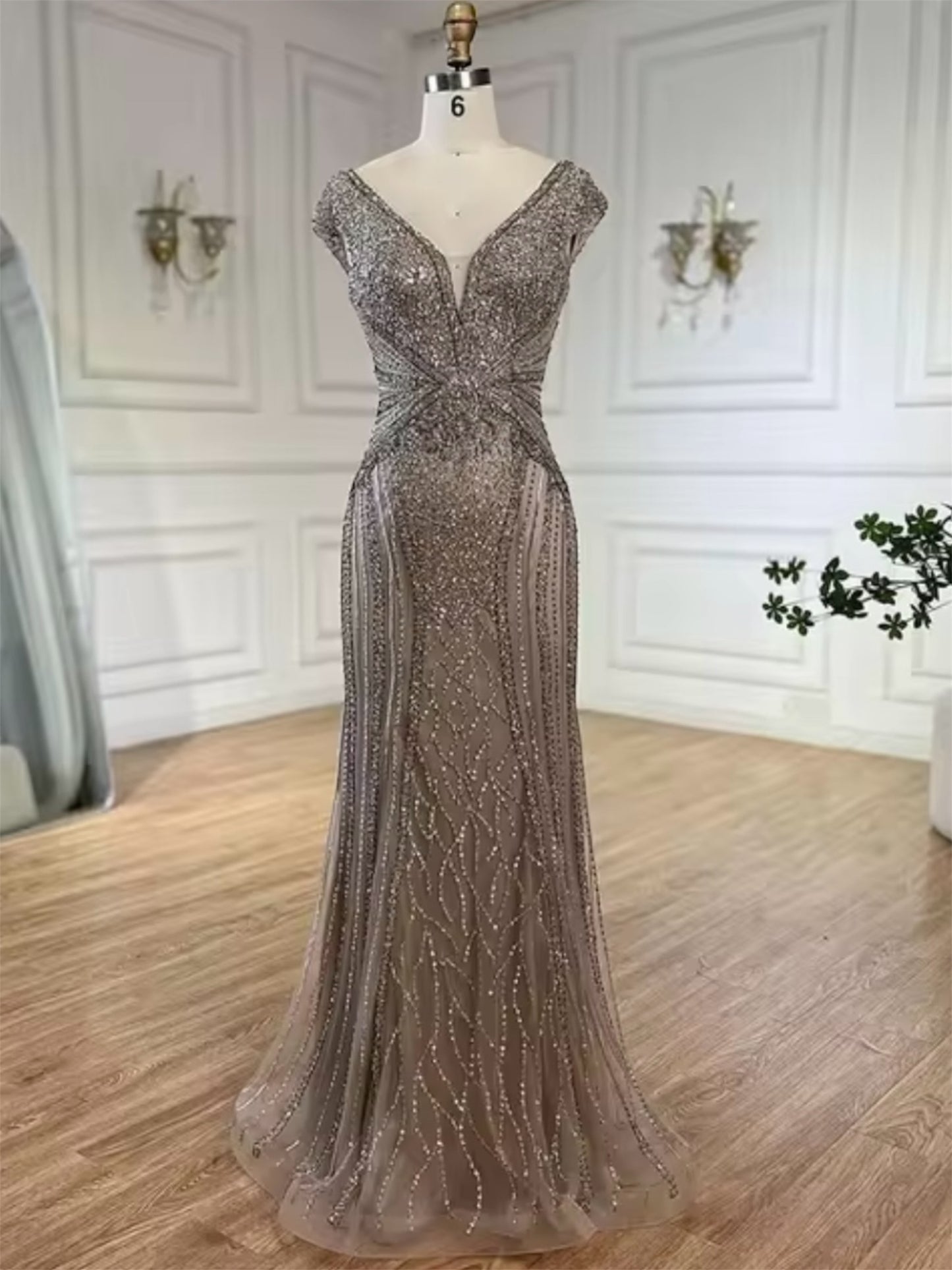 Bardot gown