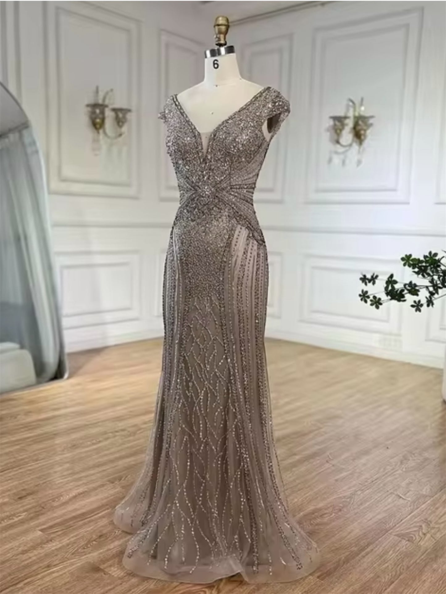 Bardot gown