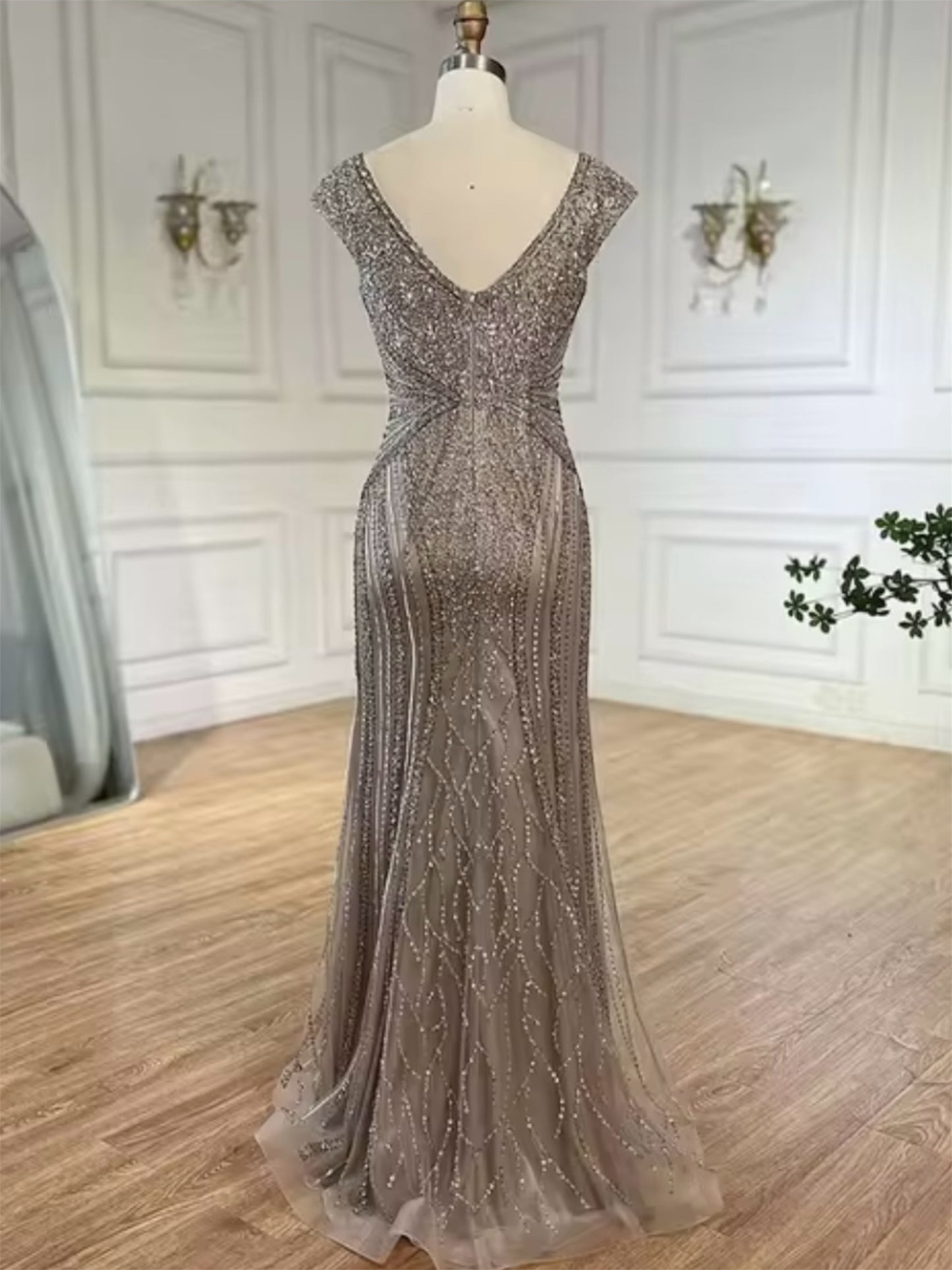 Bardot gown