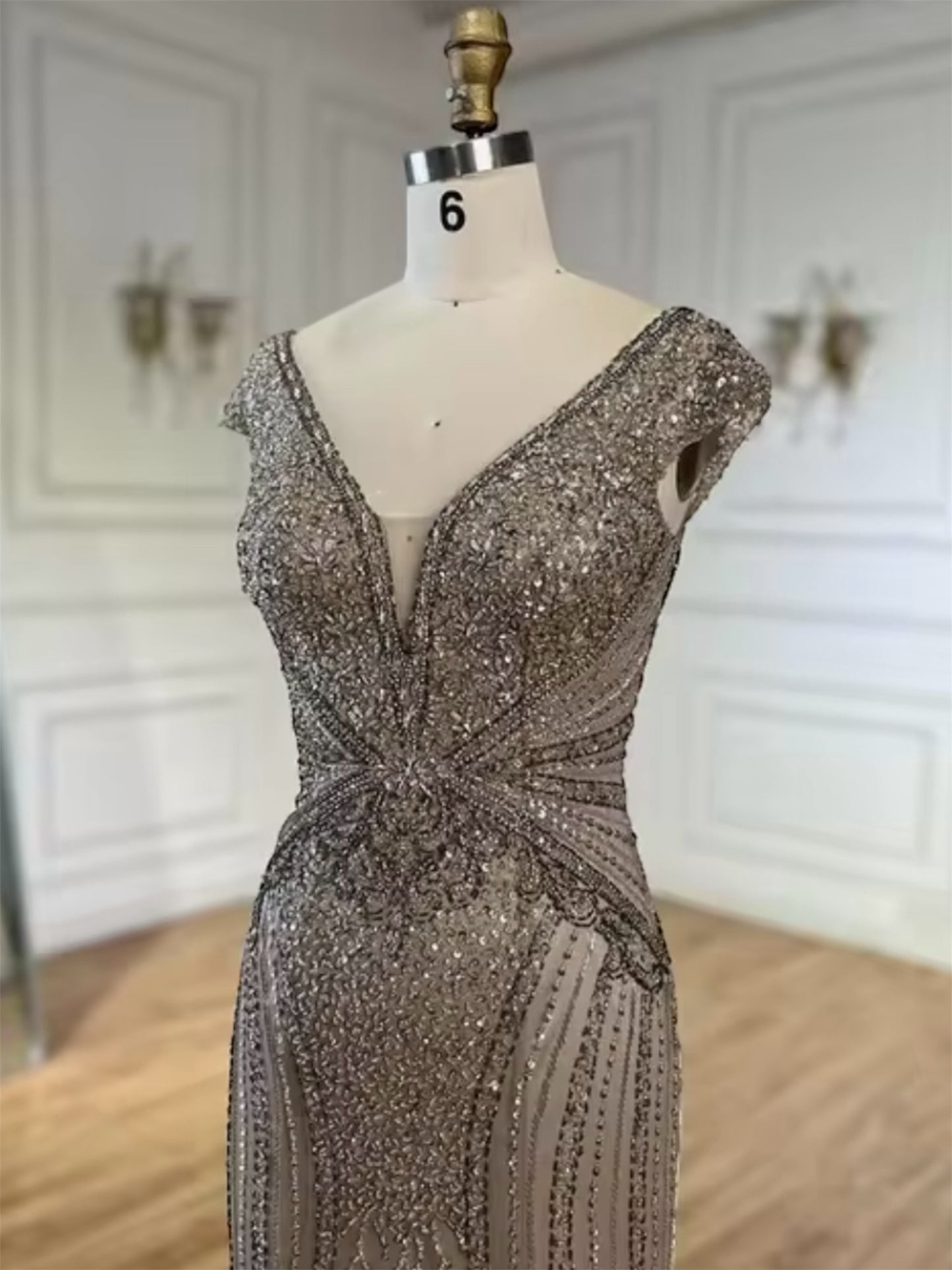 Bardot gown
