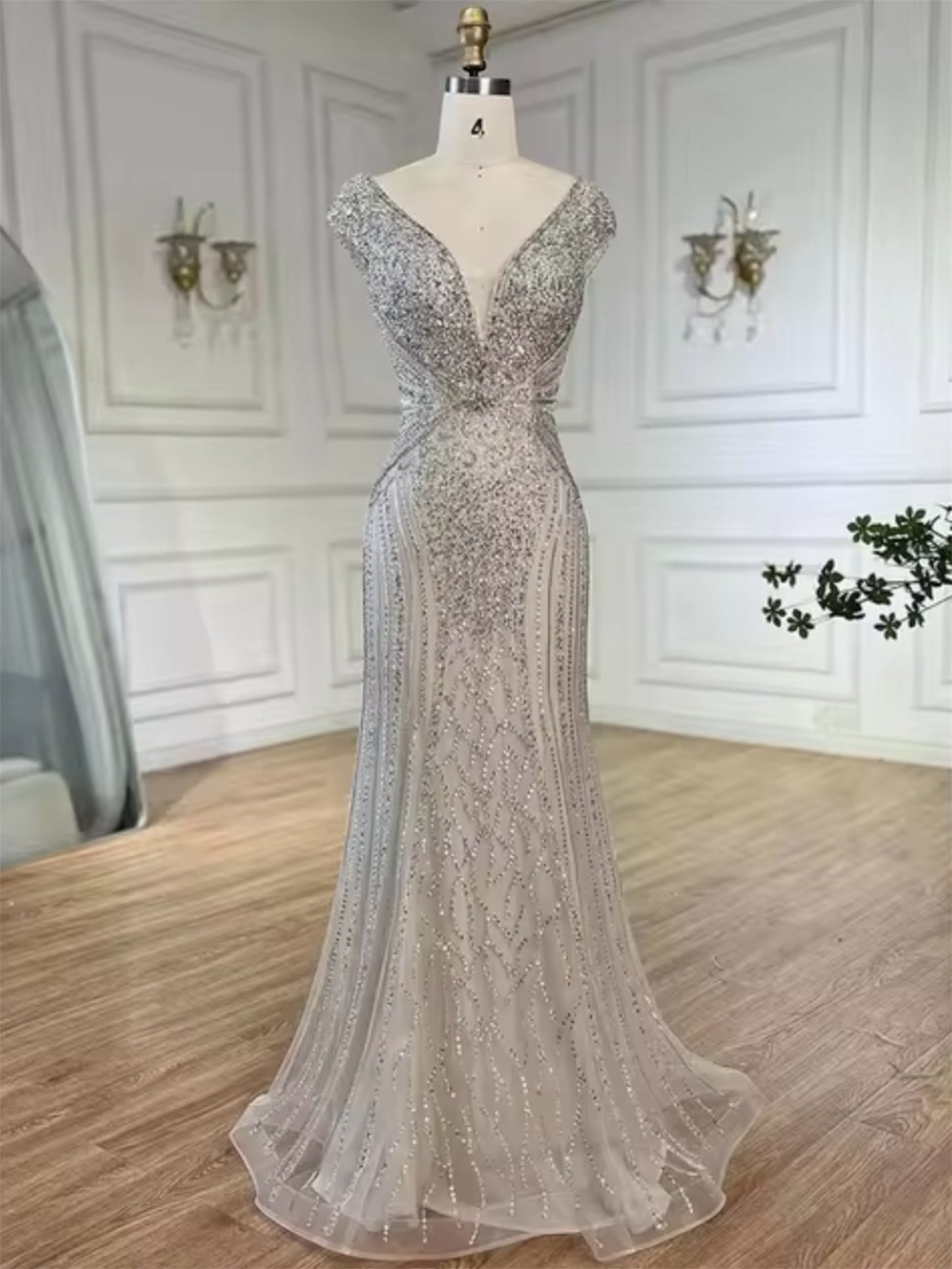 Bardot gown