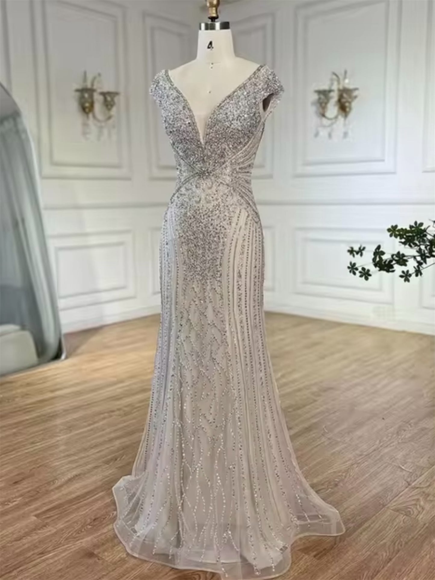 Bardot gown