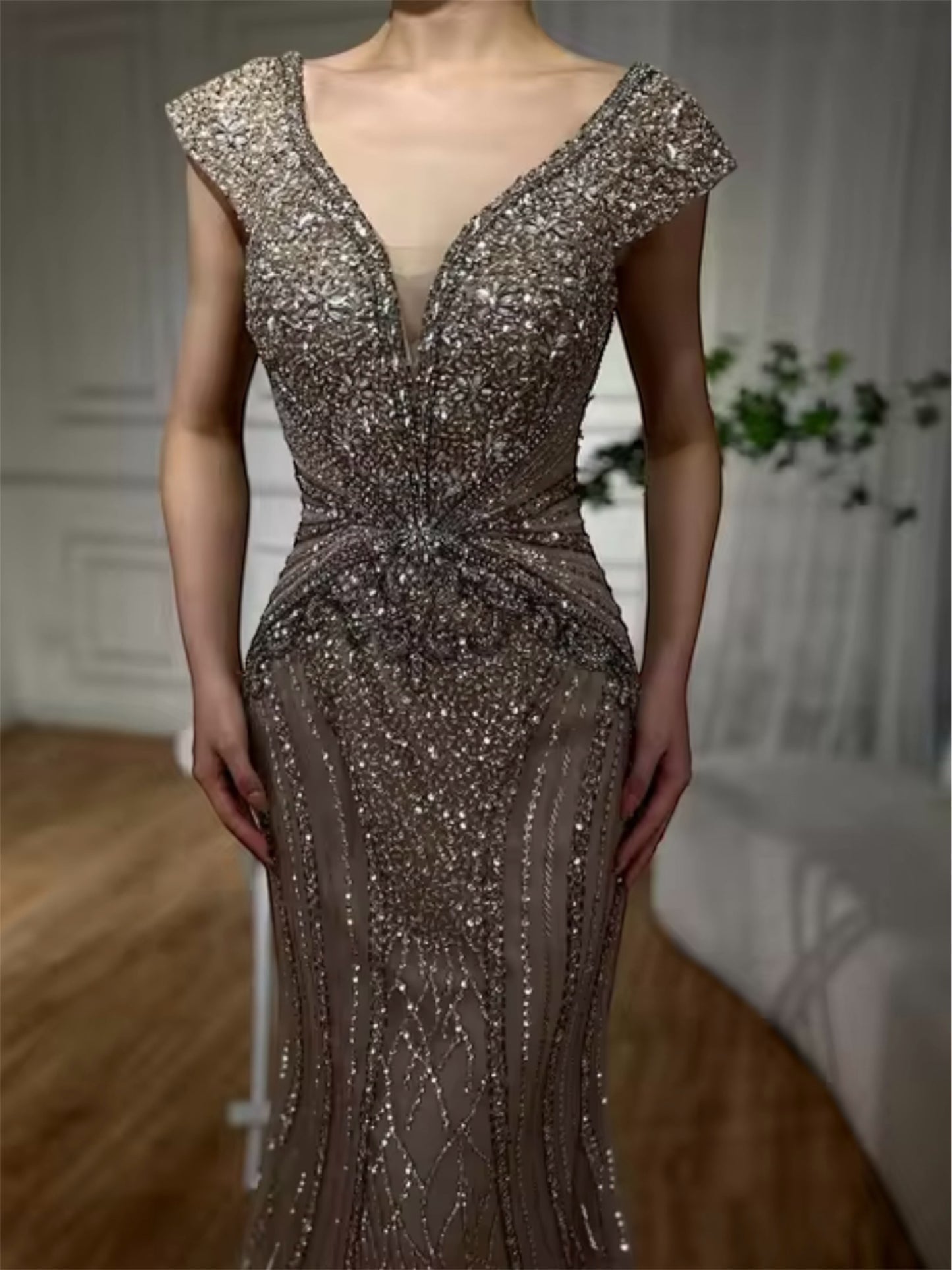 Bardot gown