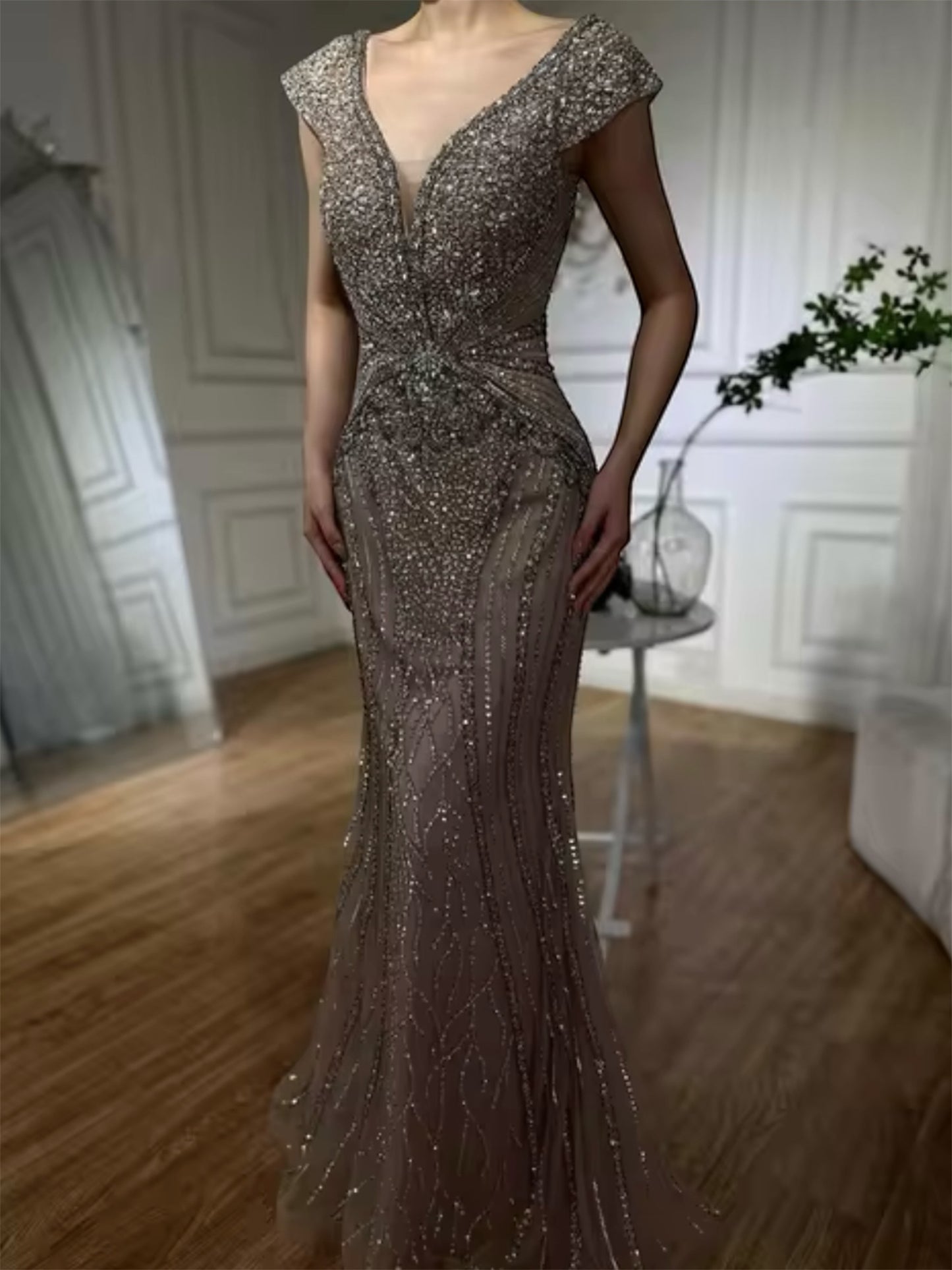Bardot gown