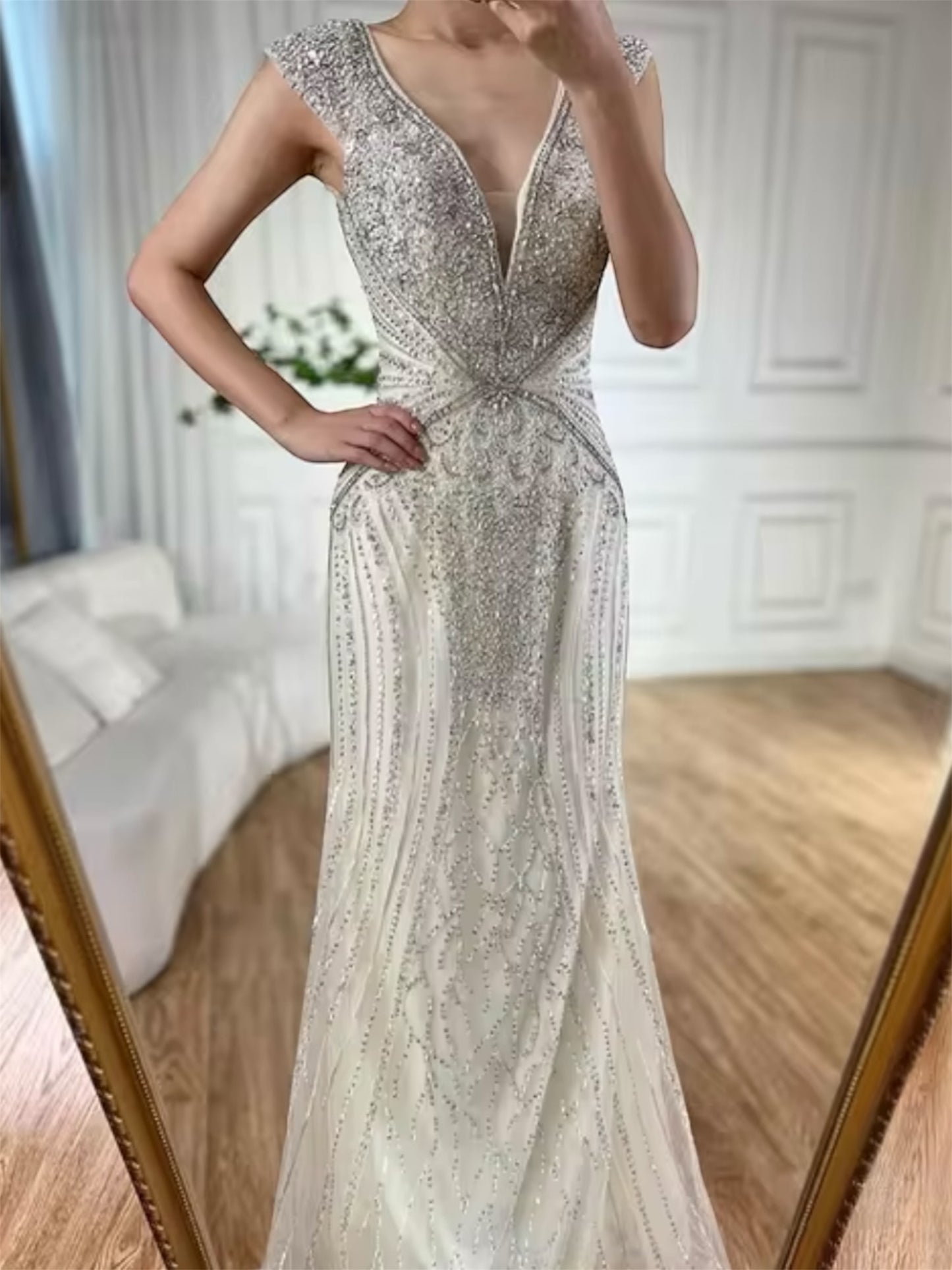 Bardot gown