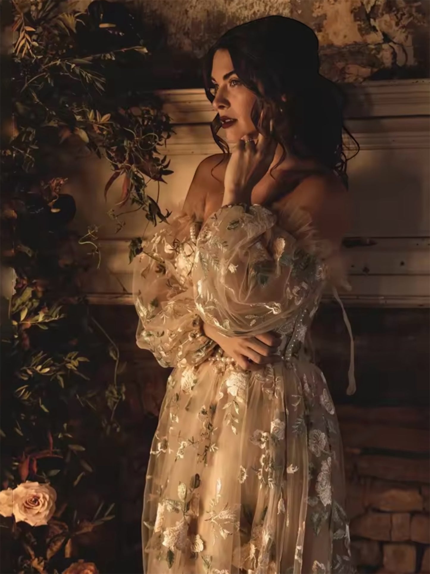 Wisteria gown