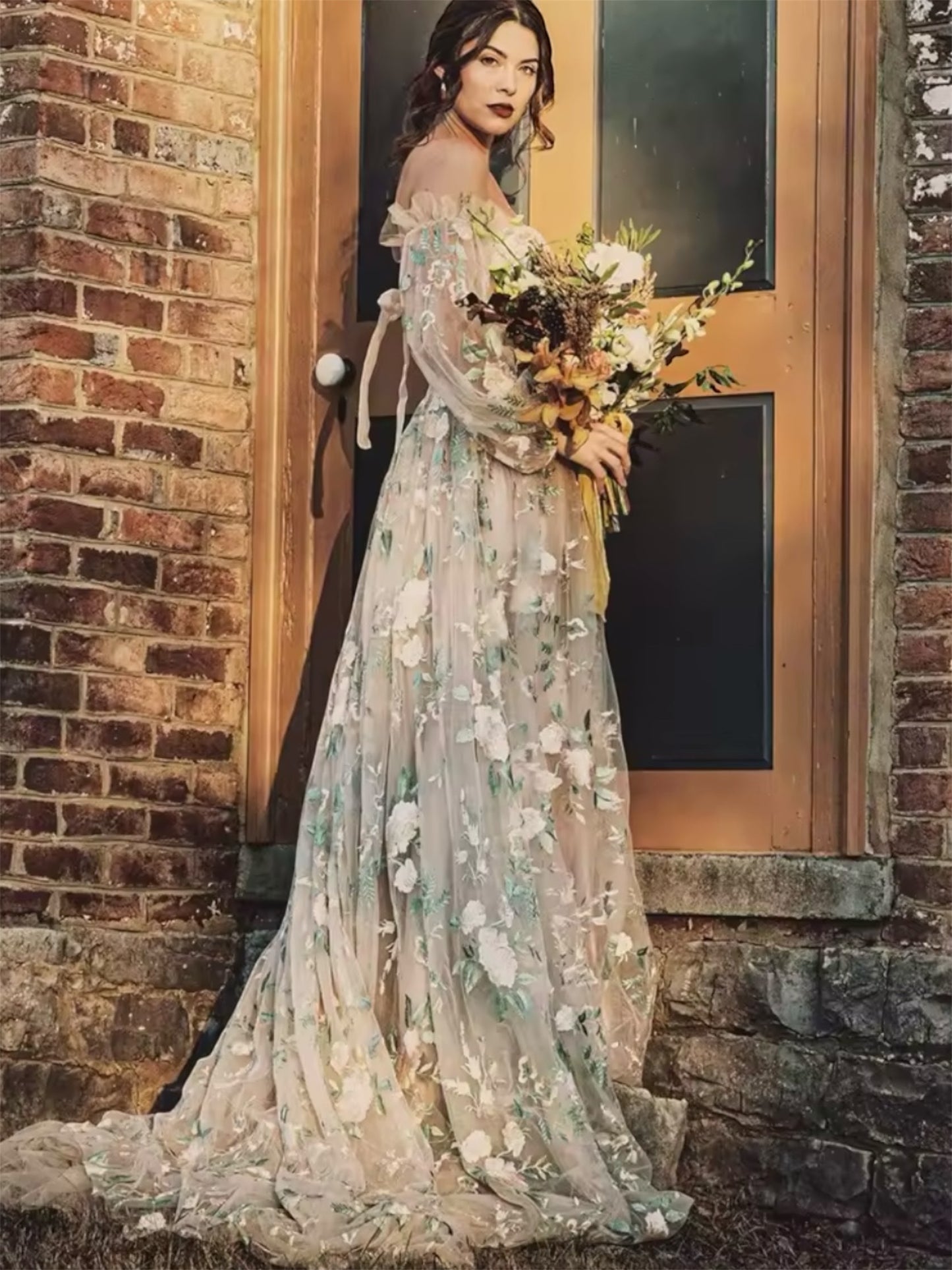 Wisteria gown